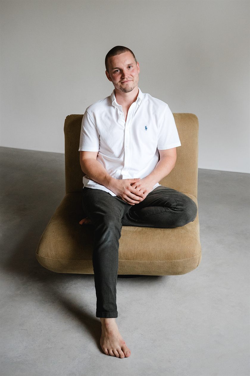 Jonas Hinze, Psychologe (M.Sc.) und Mitgründer des Mentalen Ateliers