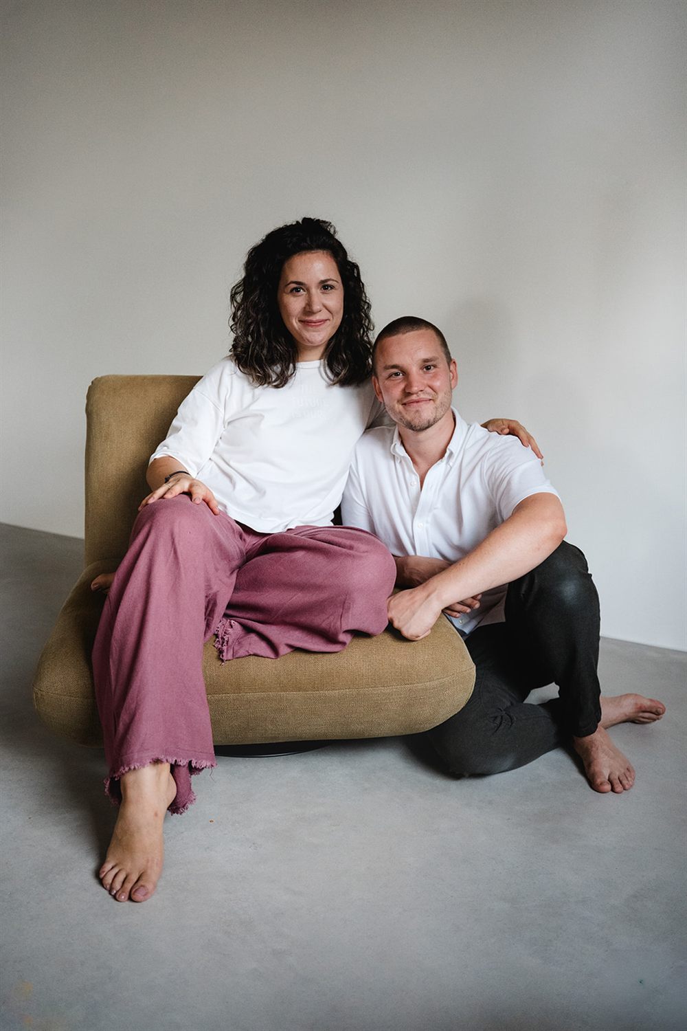 Tatiana und Jonas, die Gründer:innen des Mentalen Ateliers